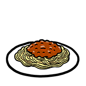 ミートソーススパゲティ